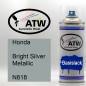 Preview: Honda, Bright Silver Metallic, N818: 400ml Sprühdose, von ATW Autoteile West.